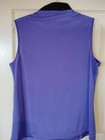 Jamie Sadock Womens Sleeveless Golf Top Shirt Purple Black Size L — photo 4