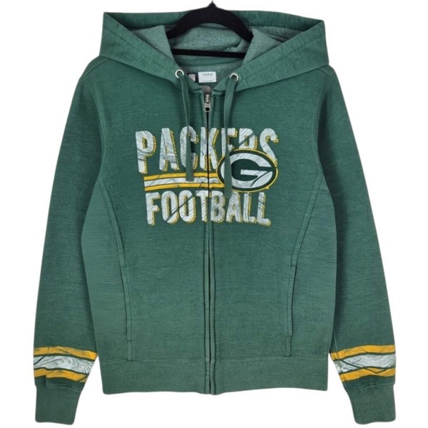 NFL Green Bay Packers Womens Zip Hoodie Size M