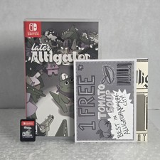 Later Alligator Nintendo Switch 2021 Complete In Box CIB Fangamer Tested Authent