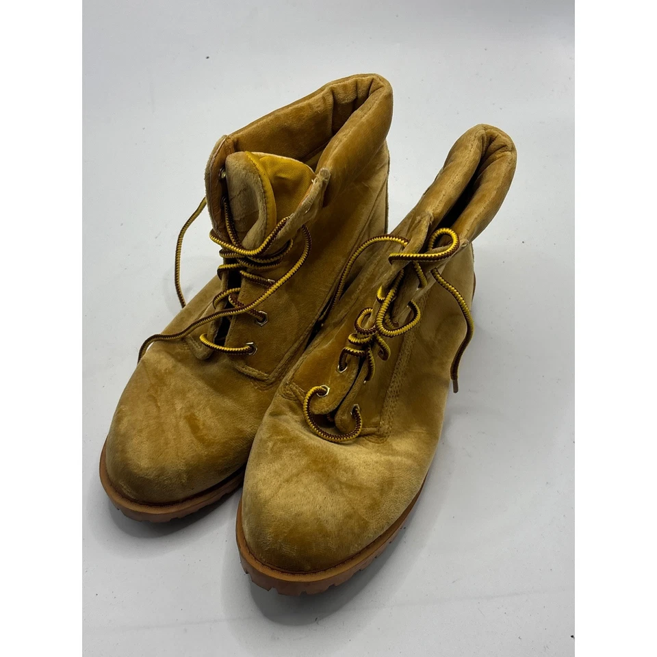 LILIANA Tan Suede Lace Up Ankle Boots Women's Size 7.5 - Image 2 of 4