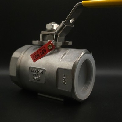 2'' Threaded Warren Ball Valve 2160WOG 900# 316L API 607