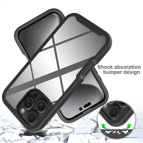 Schutz Hülle Handy Tasche 360 Grad TPU vollschutz mit Integriertem Displayschutz - Bild 134 von 136