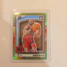 Jamal Shead 2024-25 Panini Donruss Optic RC Lime Green /149 Rated Rookie #296