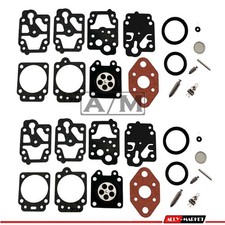 2x Carburettor Repair Service Kit For SCREWFIX TITAN TTL488GDO 25cc Brush Cutter