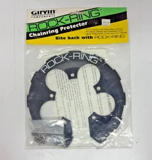 Vintage Girvin Rock Ring RR163B Large Black Aluminum 110mm BCD Bash Guard NEW