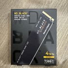 NEW SEALED WD WD_BLACK SN850X 4TB Internal NVMe SSD (WDBB9G0040BNC-WRSN)
