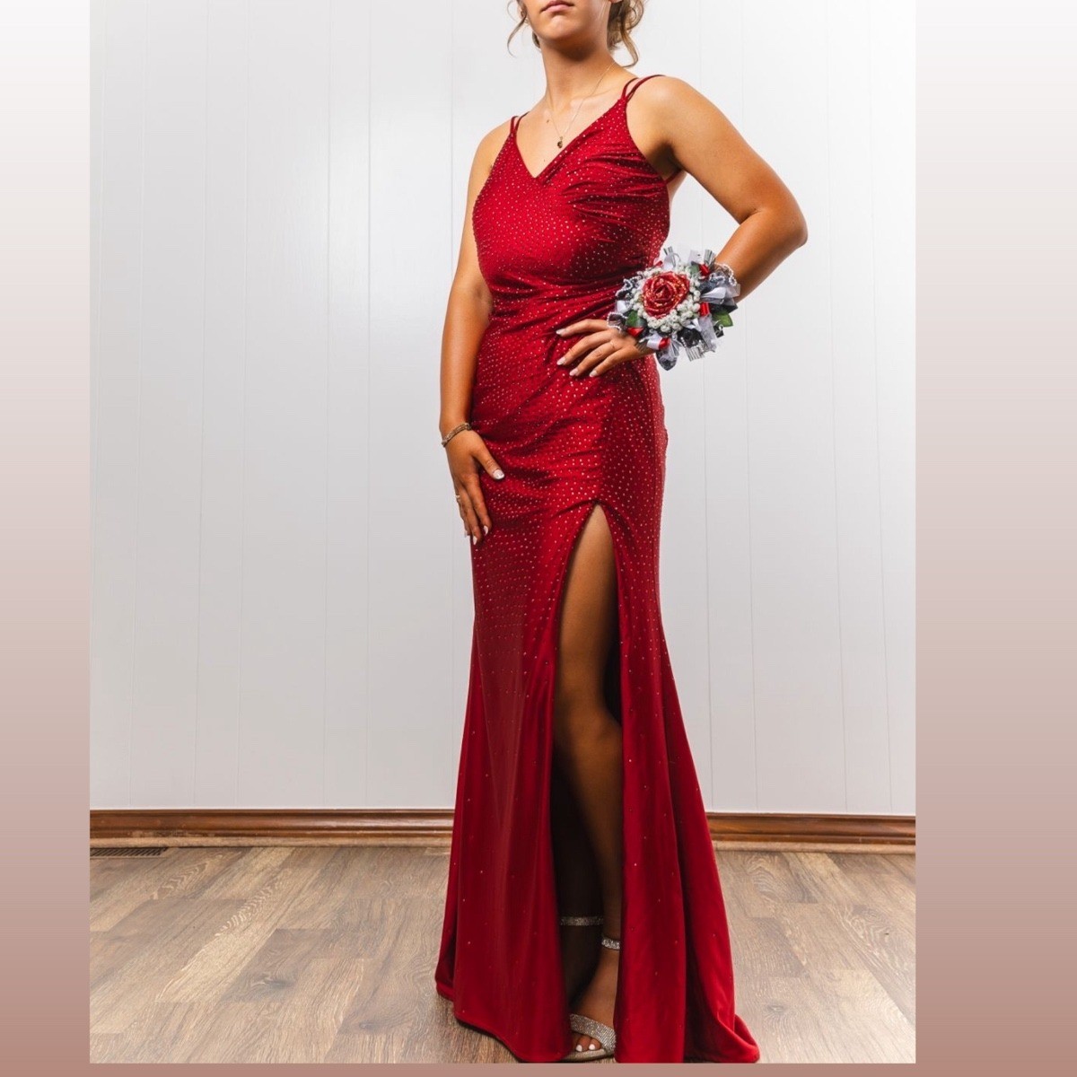 off the shoulder mermaid prom dress Black Off the Shoulder Mermaid Prom Dress with Fuchsia Sequins Appliques  AB4030406 – Anniebride