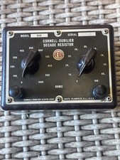 Cornell-Dubilier Electronics RDB Decade Resistor Unit, 100-10K OHMs, Tested