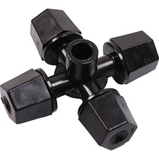 Ugello nebbiogeno Ugello nebbiogeno a 4 uscite per irrigazione a goccia con tubo