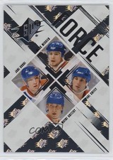 2024-25 SPx Force Mark Messier Jari Kurri Paul Coffey Wayne Gretzky HOF 1e7g