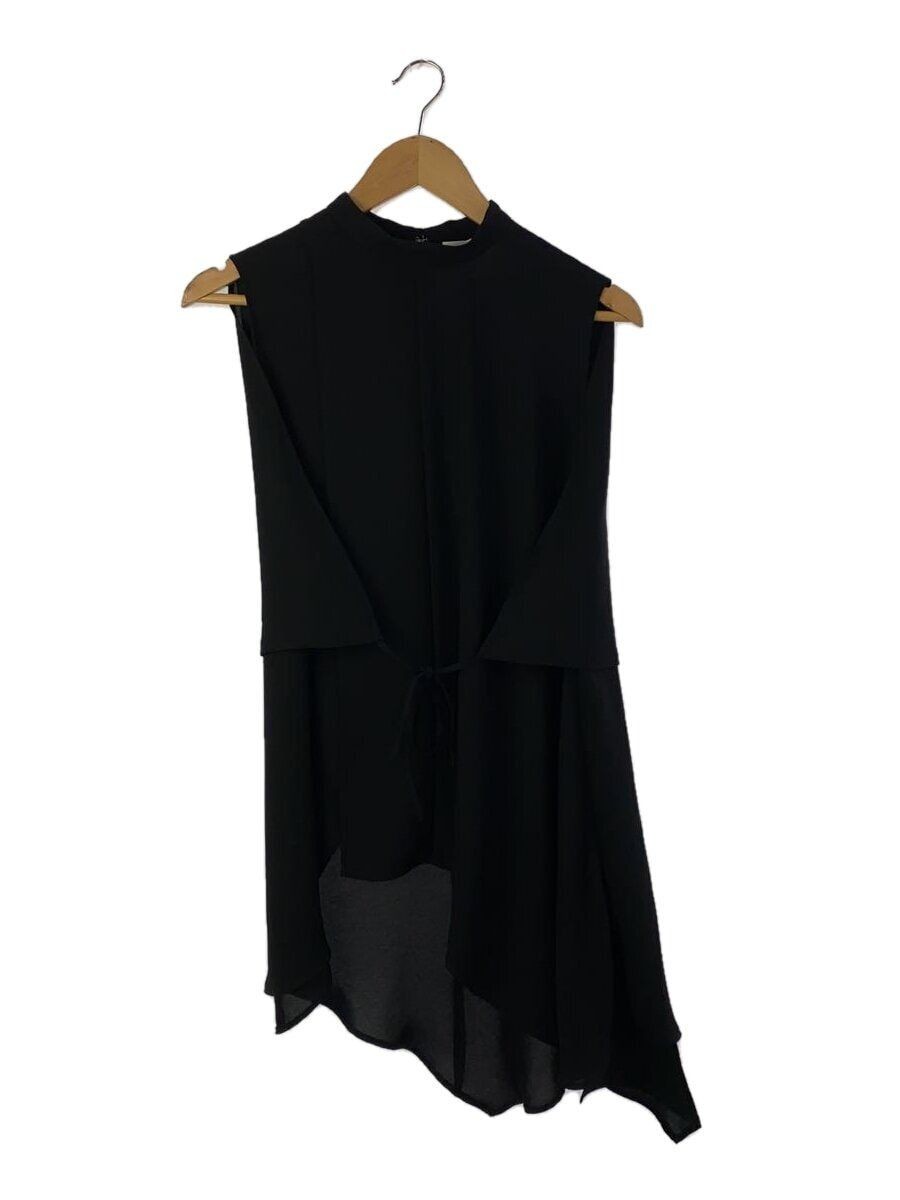 ALTRA ENF Altro PE Georgette Canotta Asimmetrica 38 Poliestere Nero