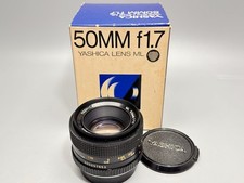 Yashica ML 50mm 1:1.7 Objektiv Lens in OVP  #20257653-45