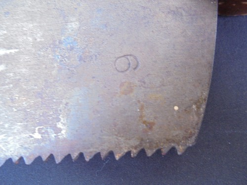 Vtg SIMONDS No. 10-1/2 CC SAW 24" 9ppi Marked S C U S A (US Army Signal Corps?) - Picture 7 of 11