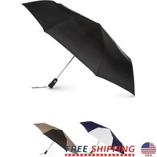 60 Inch Windproof Golf Umbrella Auto Open Close Rain SunGuard Travel Ready New