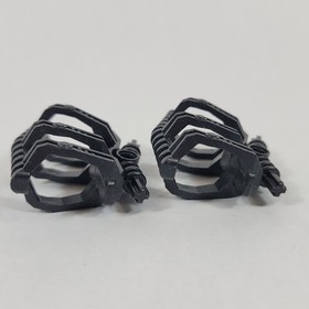 2X LEGO Bionicle BLACK Zamor Sphere Holder Part Lot 53550 8729 Exo-Force 8108