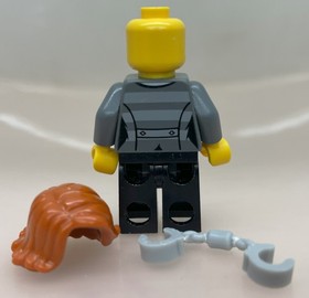 LEGO&reg; - Minifigure Town City Police Bandit Burglar Set 60139 60141 - cty0753