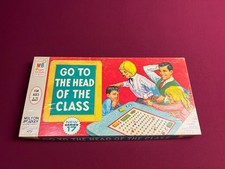 Go To The Head Of The Class Board Game Milton Bradley Series 17 Vintage Complete