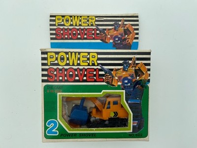 Transformers G1 Power Shovel Devastator diaclone bootleg KO