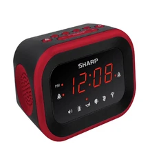 Sharp Super Loud Alarm Clock for Heavy Sleepers, 6 Extremely Loud Wake Up Sounds