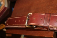 44 mag Cal   Amo, cartridge belt, handmade, leather 