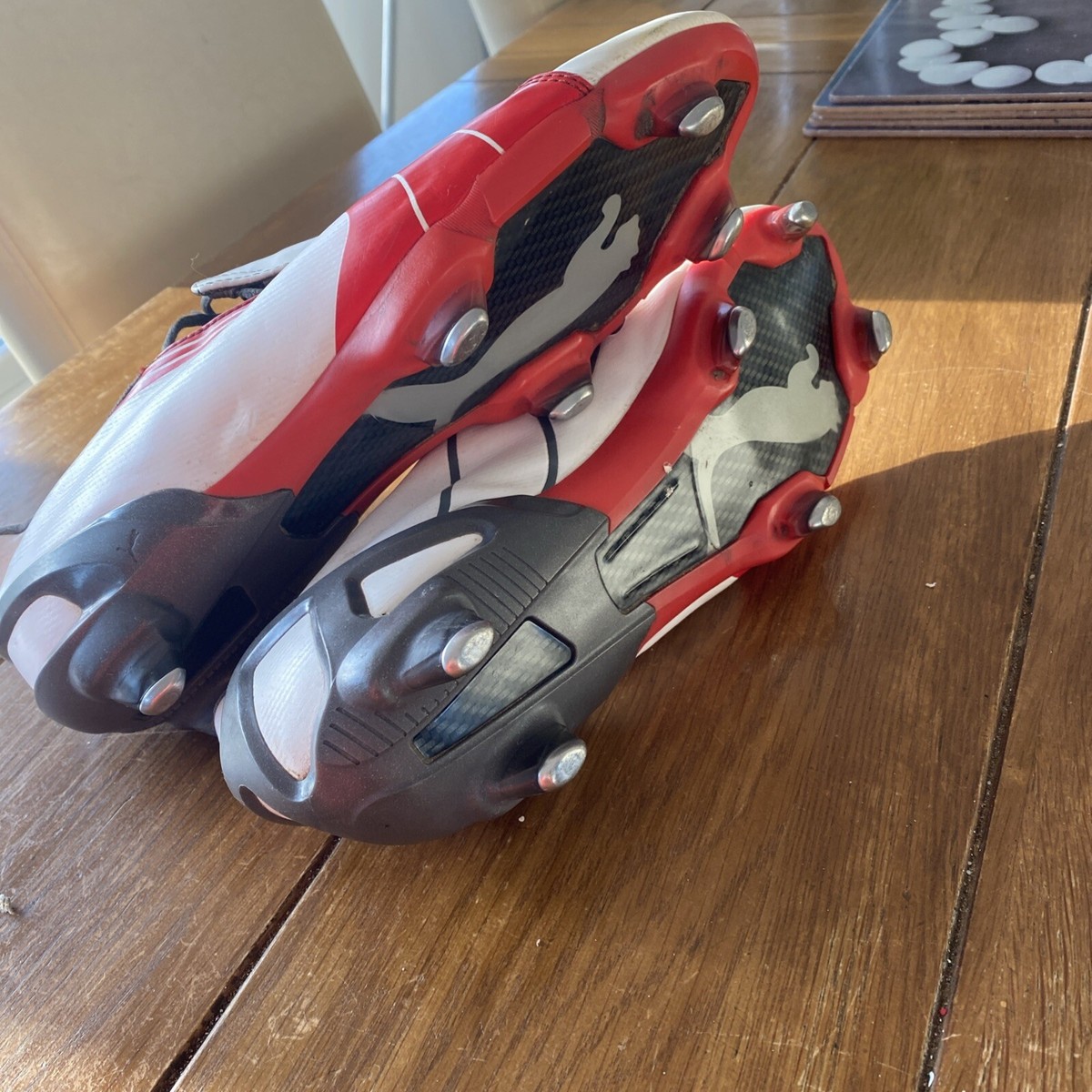 puma v1.06 SG Rare - Red & White With Grey Size UK 9 1/2 | eBay