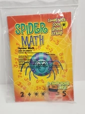 CB Products Inc Spider Math Cool Spider Stamp 16 Pages Original Packaging 2001