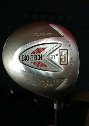 Kunnan Bio Tech 5 Wood 21°/ RH/Lightweight Graphite/Power Stabilizer/Stainless - Picture 2 of 11