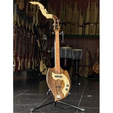 Phin Electric Acoustic Guitar Traditional Musical Instrument Handmade 3 Strings