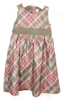 brown gingham dress toddler Brown And Off White Gingham Babydoll Dress | Purple Door