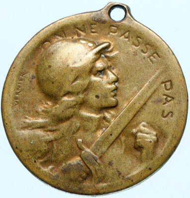 1916 FRANCE World War I WWI Battle of VERDUN They Shall Not Pass