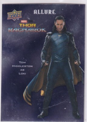Upper Deck 2022 Marvel Studios Allure No. CP-6 Tom Hiddleston as Loki