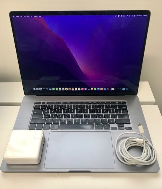 Apple MacBook Pro 16 Inch 2019 2.6 GHz i7 500GB 32GB Touch Apple MacBook Pro 16 Inch 2019 2.6 GHz i7 500GB 32GB Touch