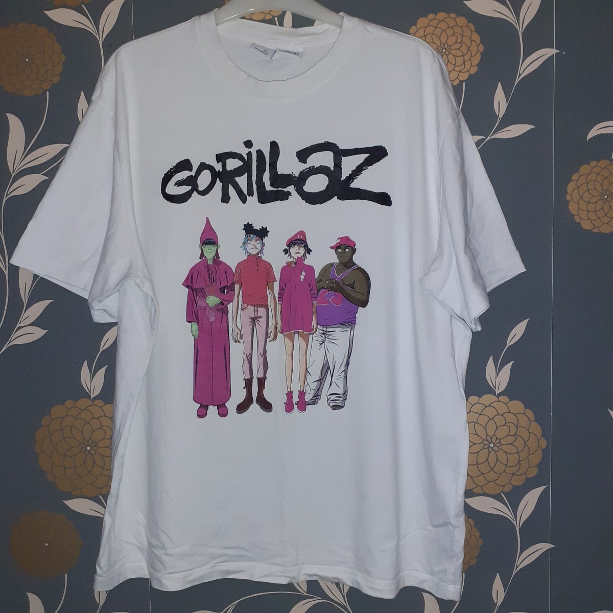 【CRACKERS】Address T-shirt　M size T-shirt męski okrągły dekolt HDKCJHS rozmiar XL • Cena
