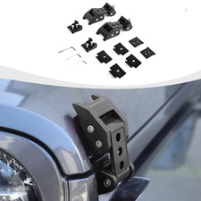 Stainless Steel Hood Latch Locking Catch Buckle For Jeep Wrangler Jk 2007-2017