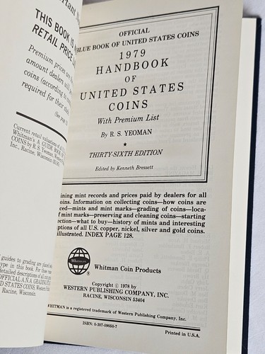 Choose One - Handbook of United States Coins With Premium List By R. S. Yeoman - Picture 84 of 94