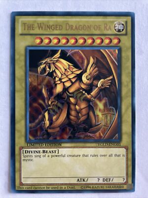 yu gi oh winged dragon of ra deck YU-GI-OH SLIFER, OBELISK, & BOX Cards and Comics Central holofoil pattern or surface detail) How To Play The Winged