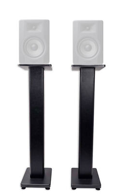 (2) Rockville 28'' Studio Monitor Speaker Stands For M-Audio BX8 D3 Monitors