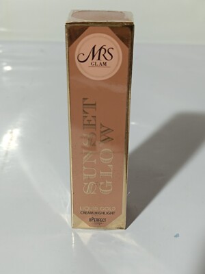 BPerfect Mrs Glam Sunset Glow Cream Highlighter - Liquid Gold