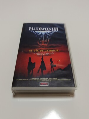 HALLOWEEN III LA DIA DE LA BRUJA VIDEO PELICULA VHS CINTA VHS EN ESPAÑOL