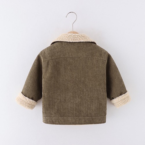 Toddler Baby Boys Girls Winter Thicken Coat Fleece Jacket Windproof Warm Outwear - Picture 4 of 12