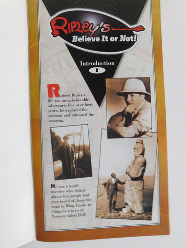 Ripley's Believe It Or Not Millennium Collector's Edition & - Picture 3 of 11