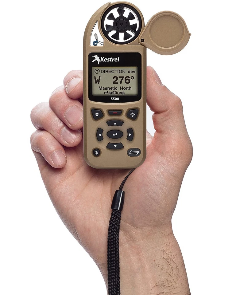 Kestrel 5500 Weather Meter with Link and Vane Mount, Tan Bluetooth LiNK Enabled - Image 4 of 4