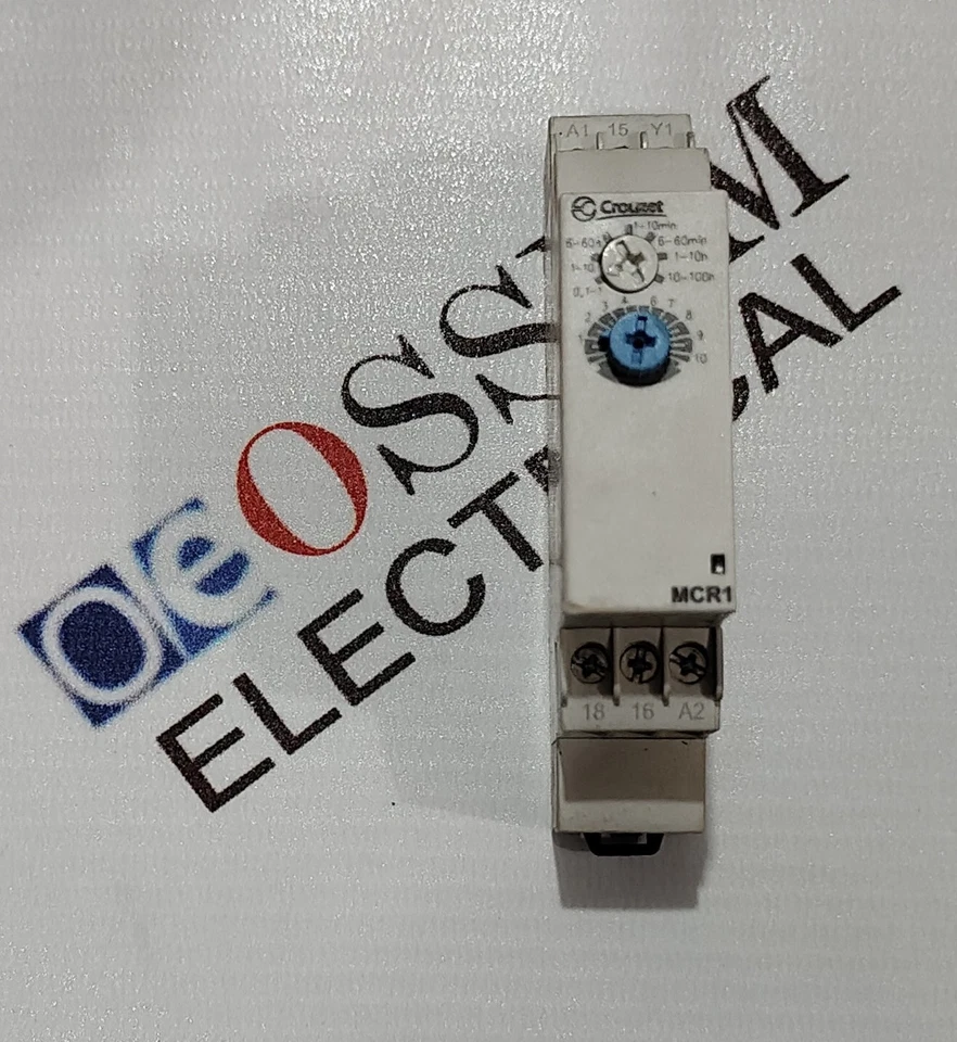 CROUZET MCR1 88827135 TIMER TIMING 0.1S-100H VOLTAGE 24-240VAC/24VDC FAST SHIP - Image 2 of 4