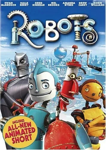 Robots (DVD, 2005, Full-Screen Edition) DISC ONLY NO CASE | eBay