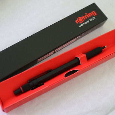 Brand NEW rOtring 600 Drafting Mechanical Pencil, 0.5 mm, Black Metal