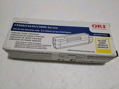 OKI 43324401 yellow Toner genuine 