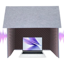 Desktop?Soundproof?Cover,?Isolation?Booth,?Vocal?Sound?Absorbing?Shield