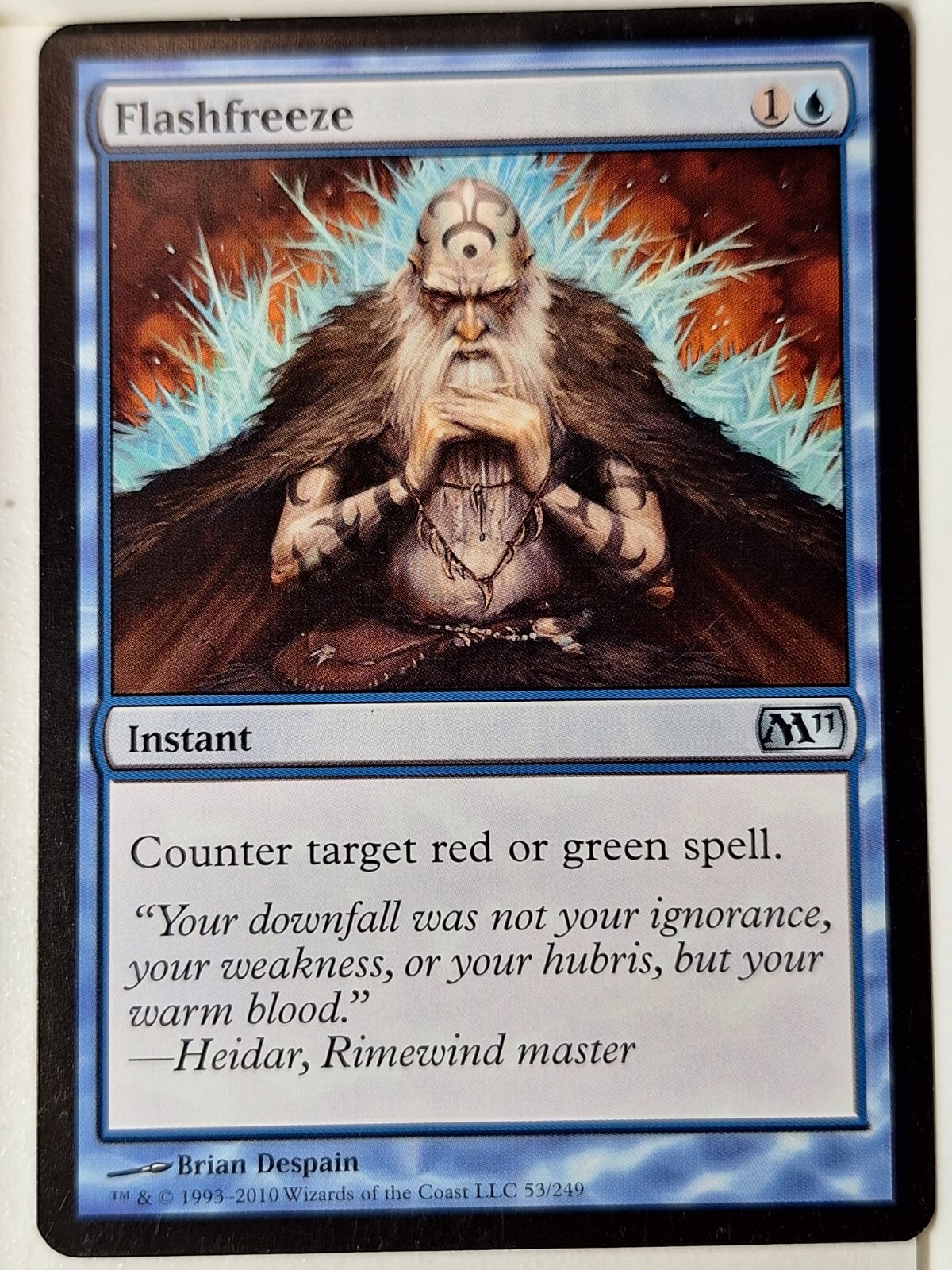 Flashfreeze - Magic 2011 Core Set M11 - Magic the Gathering MTG Nice!