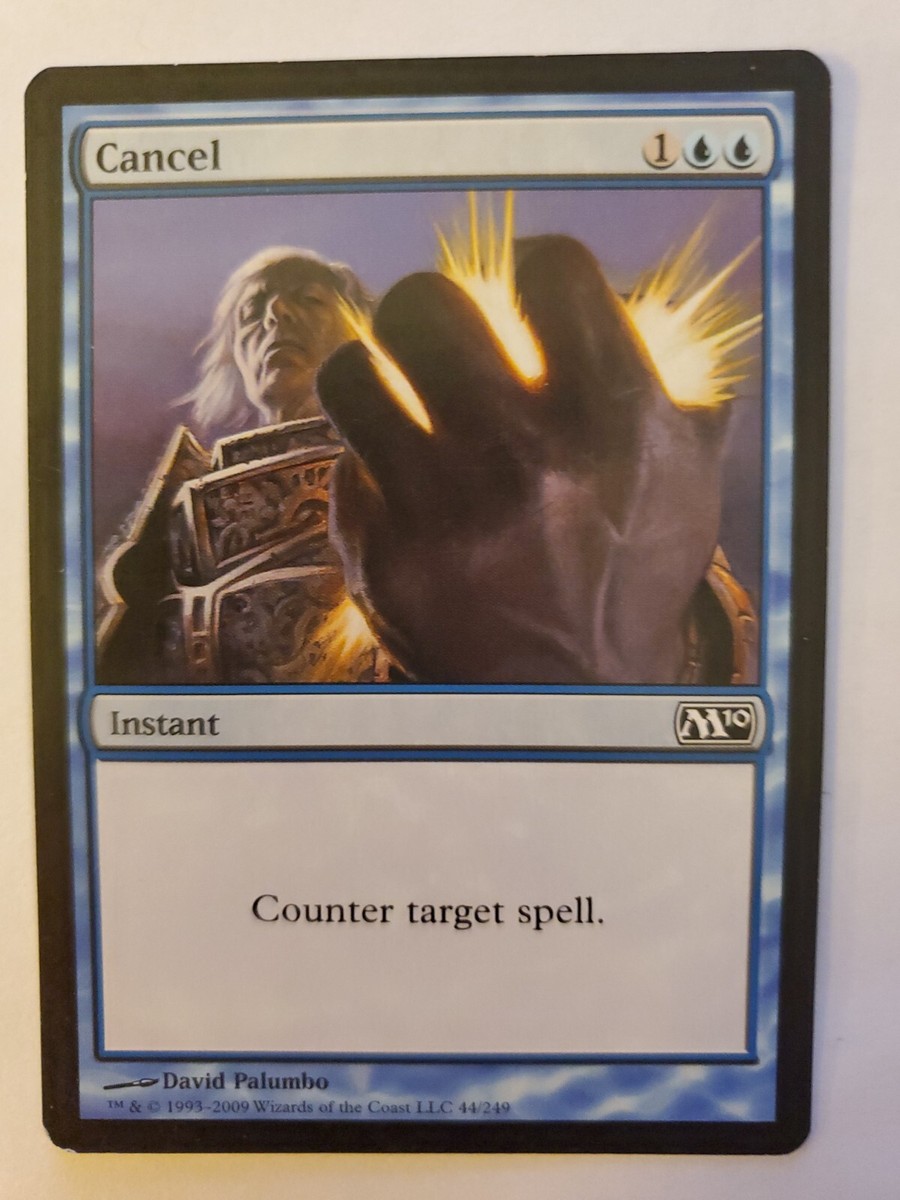再値下げ！マジック起きるかも！？ MTG Magic The Gathering Card Cancel Instant Blue | eBay