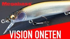 Megabass Vision Oneten / 110 Jerkbaits - Choose From Over 80 Colors